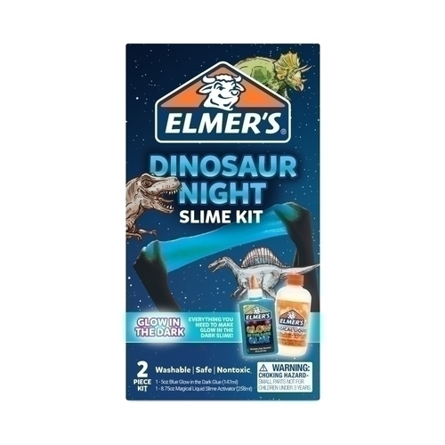 Elmers Dinosaur Slime Kit Bx4