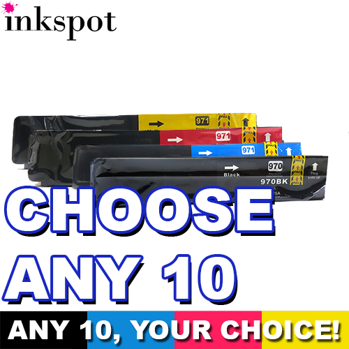 HP Compatible 970/971 XL 10 Pack