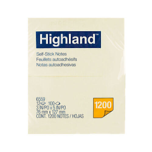 Highland Notes 76x127mm 12 Pack