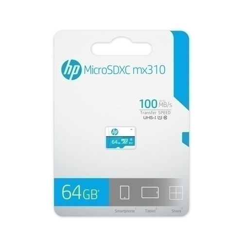 HP MicroSD U1 64GB (No Adapter)