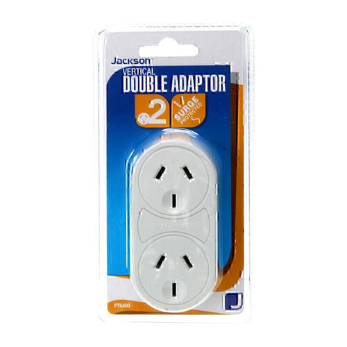 Jackson Double Adaptor Surge Protected
