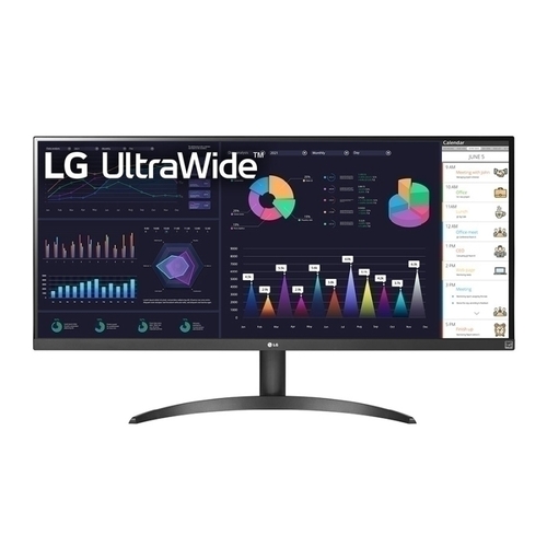 LG 34'' 34WQ500 FHD IPS LED UltraWide Monitor - 2560x1080 (21:9) / 5ms / 100Hz / VESA