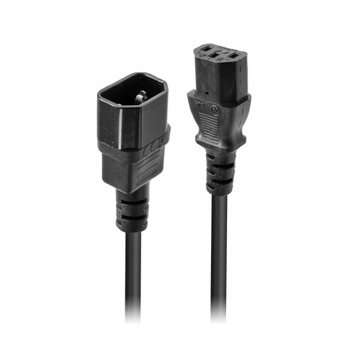 Lindy 2m IEC C14 to IEC C13 Power Cable