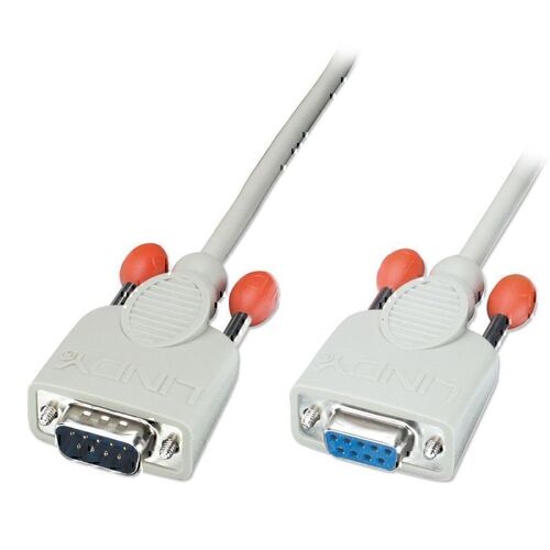 Lindy 0.5m Serial Cable DB9 Male to Female