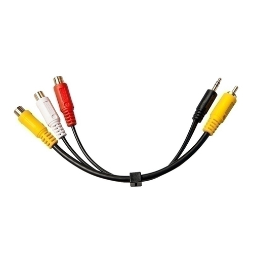 Lindy 3.5mm &amp; RCA to 3 x RCA AV Adapter