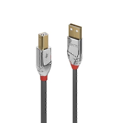 Lindy 0.5m USB-A 2.0 to USB-B Cable - Cromo Line