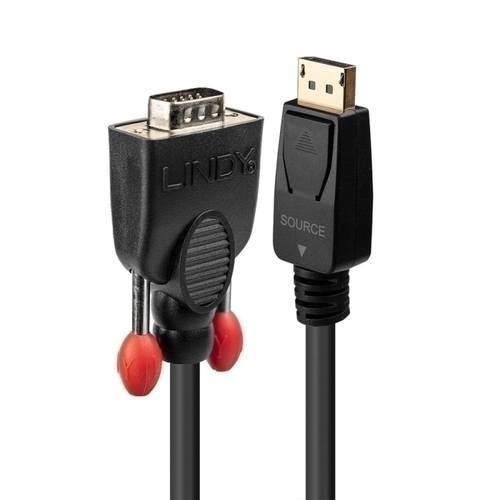 Lindy 2m DisplayPort to VGA Adapter Cable