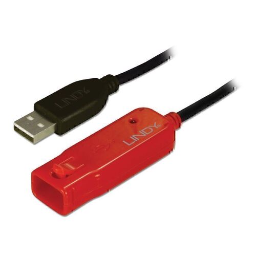 Lindy 8m USB-A 2.0 Active Extension Cable Pro