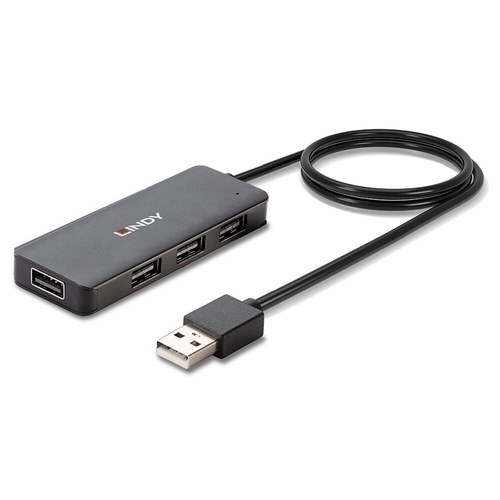 Lindy 4 Port USB-A 2.0 Hub