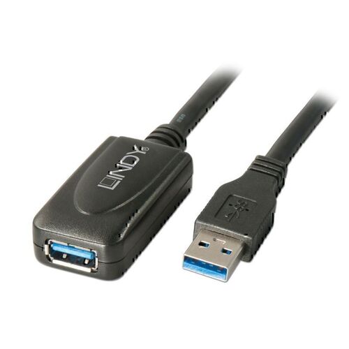 Lindy 5m USB-A 3.0 Active Extension Cable