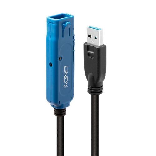Lindy 10m USB-A 3.0 Active Extension Cable Pro