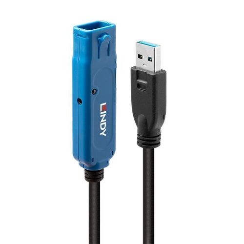 Lindy 15m USB-A 3.0 Active Extension Cable Pro