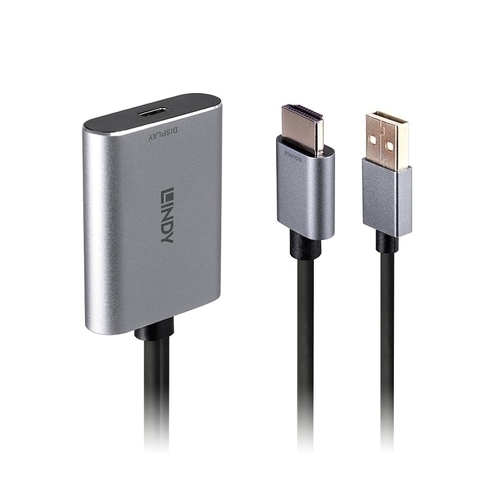 Lindy HDMI to USB-C Coverter with USB Power