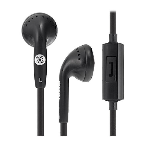 Moki In-Ear Earphone with In-Line Mic & Control - Black