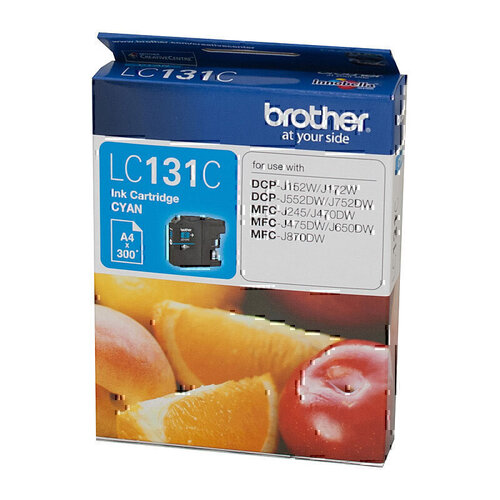 Genuine Brother LC131 Cyan