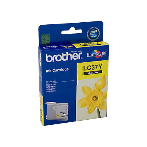 Genuine Brother LC37 Yellow