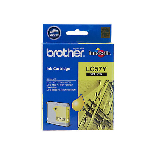 Genuine Brother LC57 Yellow