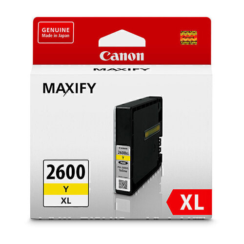 Genuine Canon PGI2600XL Yellow