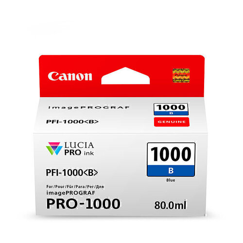 Genuine Canon PFI 1000 Blue