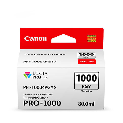 Genuine Canon PFI 1000 Photo Grey