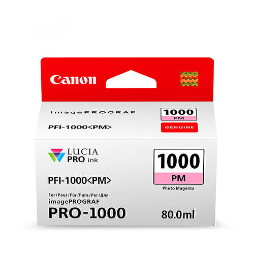 Genuine Canon PFI 1000 Photo Magenta