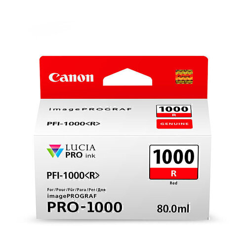 Genuine Canon PFI 1000 Red