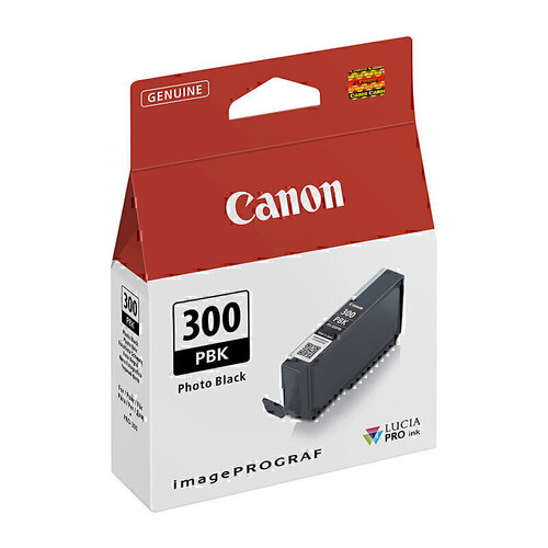Genuine Canon PFI300 Photo Black Ink Tank