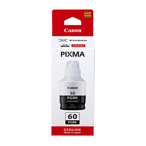 Genuine Canon GI60 (GI60PGBK) Black Ink Bottle