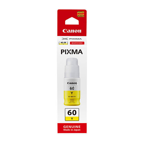 Genuine Canon GI60 (GI60Y) Yellow Ink Bottle