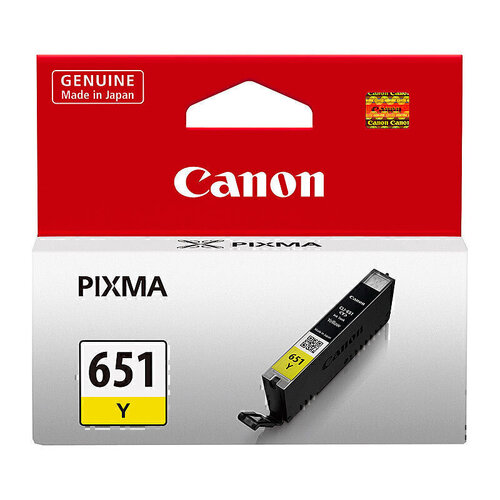Genuine Canon CLI 651 Yellow