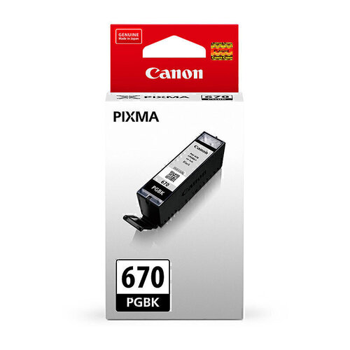 Genuine Canon PGI 670 Black