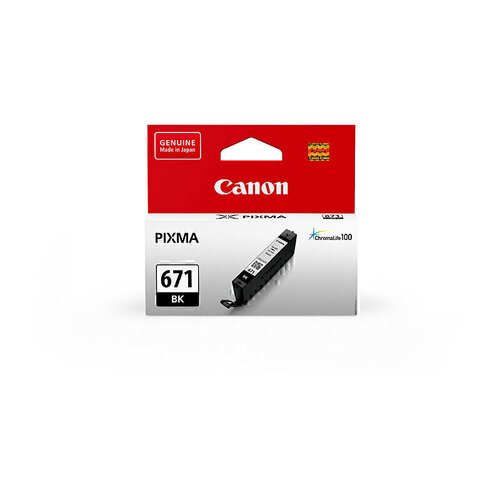 Genuine Canon CLI 671 Black