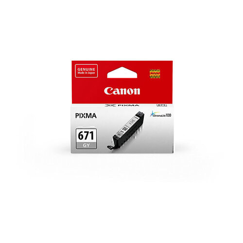 Genuine Canon CLI 671 Grey