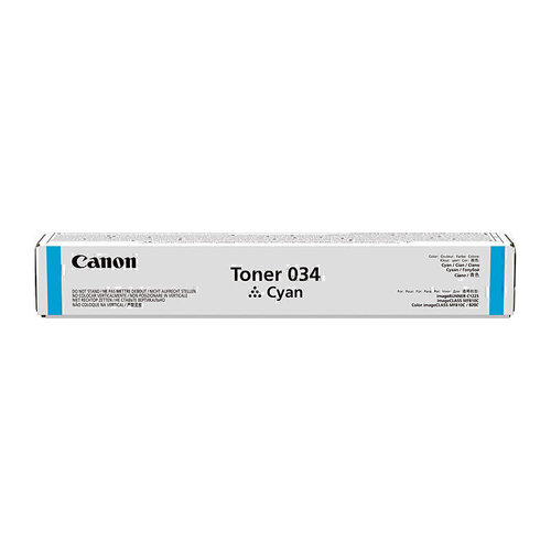 Genuine Canon CART034 Cyan Toner Cartridge