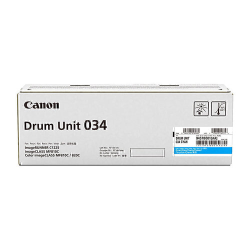Genuine Canon CART034 Cyan Drum