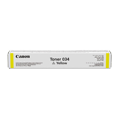 Genuine Canon CART034 Yellow Toner Cartridge