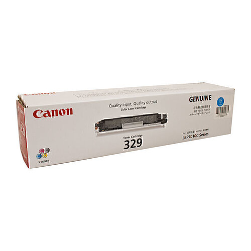 Genuine Canon CART329 Cyan Toner Cartridge 