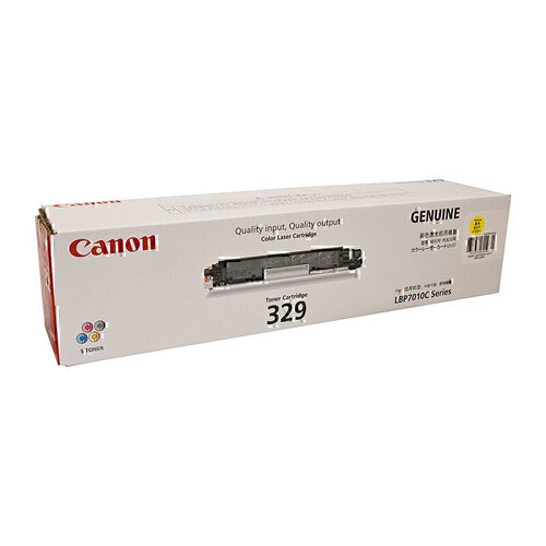 Genuine Canon CART329 Yellow Toner Cartridge 