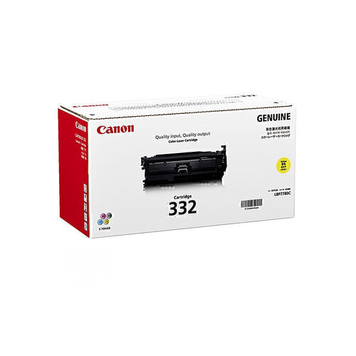 Genuine Canon CART332 Yellow Toner Cartridge 