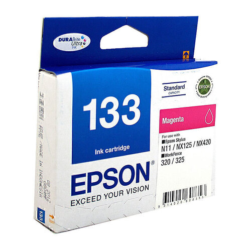 Genuine Epson 133 Magenta
