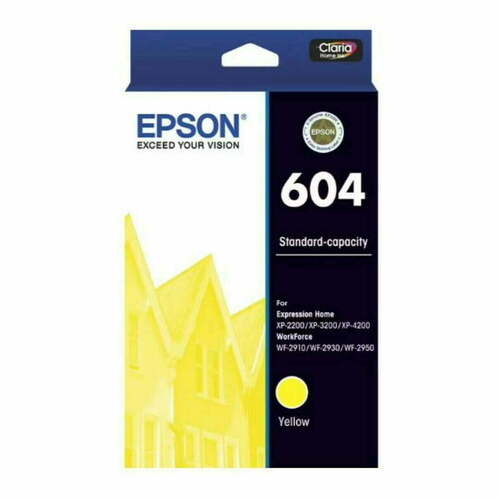 Genuine Epson 604 Yellow