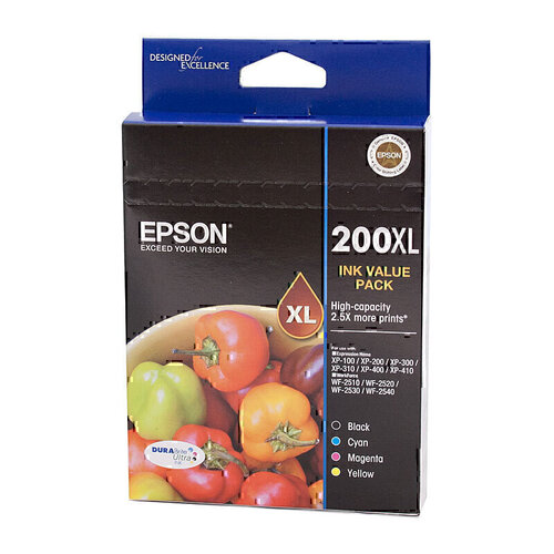 Genuine Epson 200 XL Value Pack