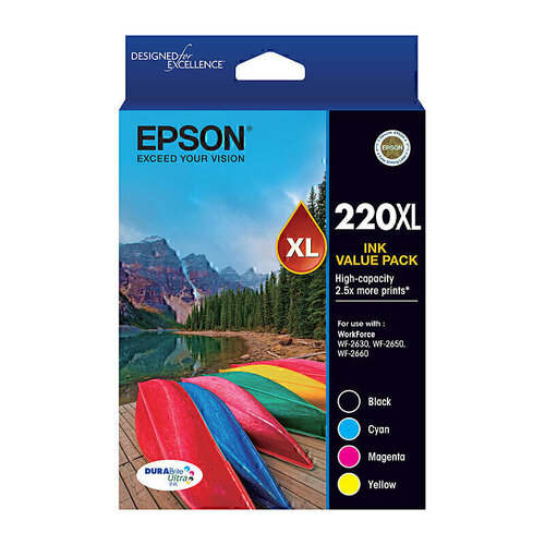 Genuine Epson 220 XL Value Pack