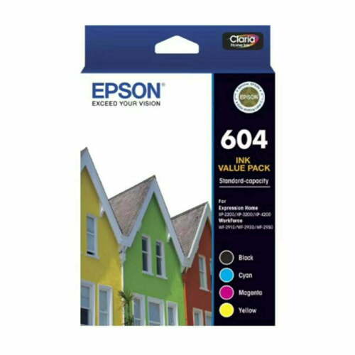 Genuine Epson 604 Value Pack