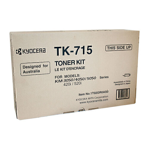 Genuine Kyocera TK715 Black Toner