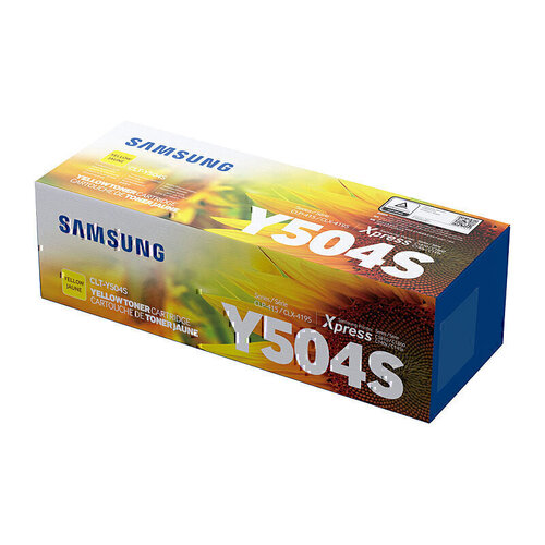 Genuine Samsung Y504S Yellow Toner