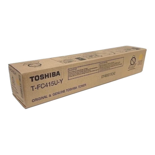 Genuine Toshiba TFC415 Yellow Toner