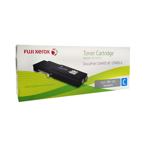 Genuine Fuji Xerox CT202034 Cyan Toner