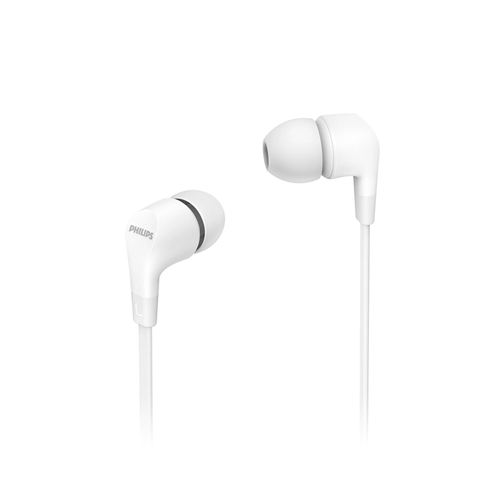 Philips Wired Earbud Gel White