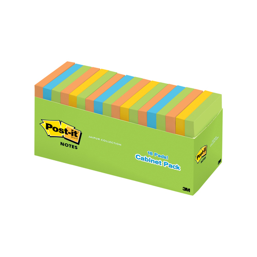 Post-It Notes Jaipur 76 x 76mm 18-Pack
